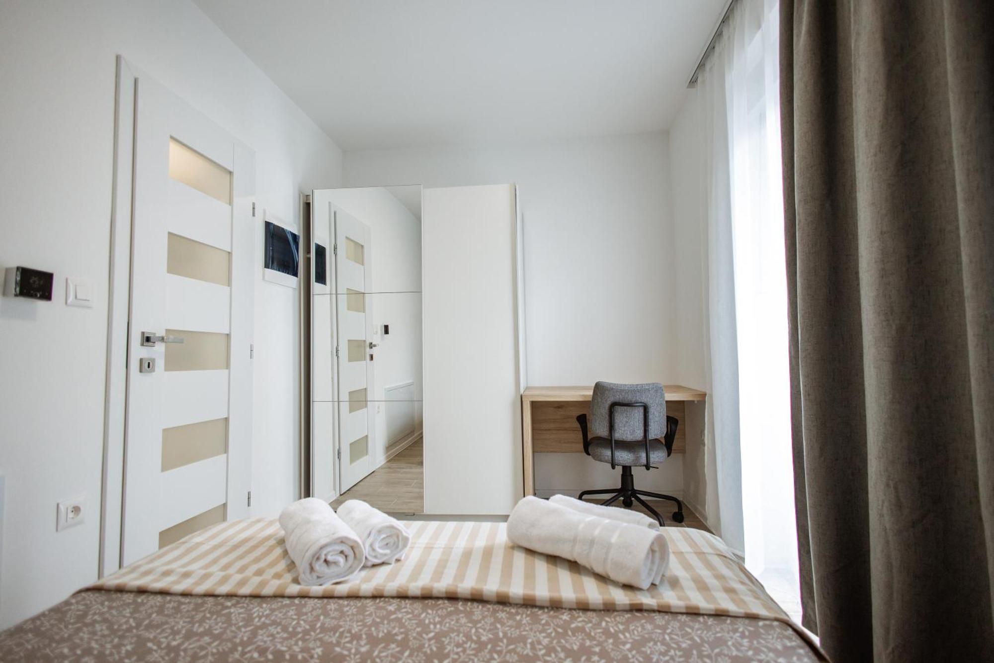 Cozy Studio Apartment In Osijek - Self Check In المظهر الخارجي الصورة